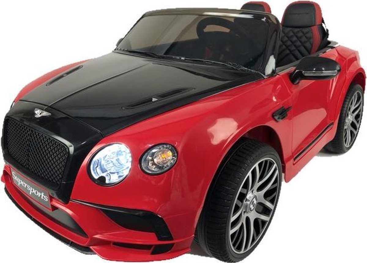 Bentley Supersports Kinderauto Rood | 12V